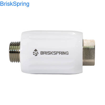 शुद्ध भौतिक आयन ध्रुवीकरण प्रौद्योगिकी 17-23.5L/मिन प्रवाह दर और NSF, RoHS, SGS, CE प्रमाणन के साथ पूरे घर के पानी के पैमाने के अवरोध के लिए जल डिसेलर