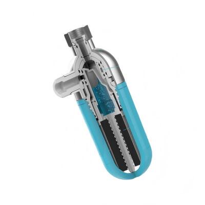 एमएसएपी स्केल इनहिबिटर फिल्टर - 40 माइक्रोन फिल्टरेशन सटीकता के साथ रसायन-मुक्त हार्ड वाटर ट्रीटमेंट और कोई बिजली की आवश्यकता नहीं है