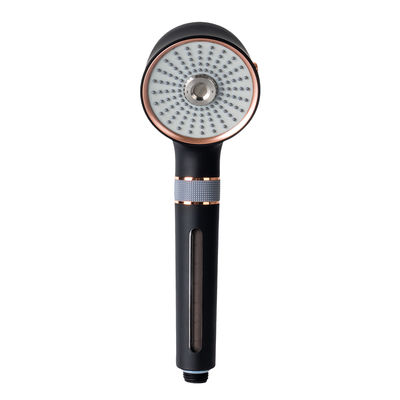 माइक्रो नैनो बबल हैंडहेल्ड शावर हेड 130mm क्रोम 3 स्प्रे मोड्स