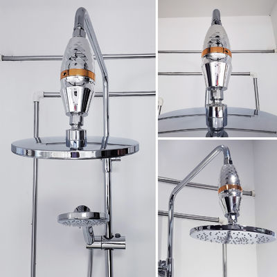 मल्टी-स्टेज शॉवर फिल्टर साफ शॉवर का आनंद लें ️ अपनी त्वचा, बालों और बाथरूम की रक्षा करें