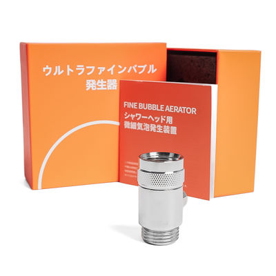 शीर्ष सूक्ष्म बुलबुला एरेटिंग नोजल स्नान सिर के लिए चिकनी पानी प्रवाह और त्वचा मॉइस्चराइजिंग के लिए