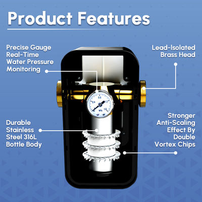 घरेलू उपयोग के लिए एसएएएस तकनीक के साथ एंटीबैक्टीरियल स्केल इनहिबिशन वाटर डेस्कलर