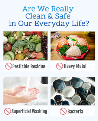 360° घूमने योग्य माइक्रो नैनो बबल नल एक्सटेंडर, प्रति लीटर सौ अरब बुलबुले और 0.001-0.1 MM बुलबुला व्यास के साथ, उच्च दक्षता वाली गहरी सफाई के लिए