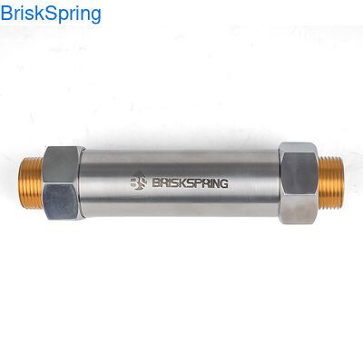 3/4 इंच का धागा पूरे घर के लिए पानी का डिसीलर कोई बिजली रखरखाव मुक्त नमक मुक्त पानी कंडीशनर