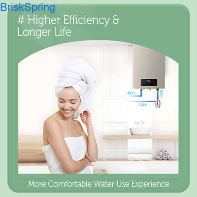 ऊर्जा बचत जल स्केल अवरोधक एमएसएपी एसएस316एल सामग्री और पूरे घर में पानी की आपूर्ति के लिए 16L/मिनट प्रवाह दर के साथ