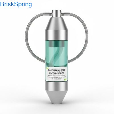 Maintenance-Free Eco-Friendly Whole House Water Descaler with 10,000 Gallons Capacity for Limescale Prevention