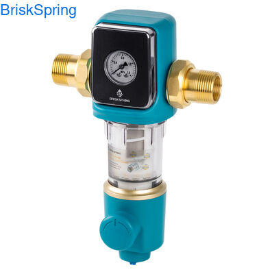 Whole House Water Pre Filter with 40-300μm Filter Rating 22 GPM Flow Rate and SUS 316 Stainless Steel Mesh