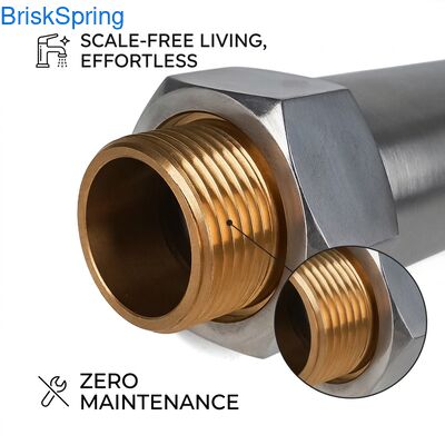 नमक-मुक्त पूरे घर का वाटर कंडीशनर | स्वस्थ त्वचा, बालों और घरेलू उपकरणों के लिए पर्यावरण-अनुकूल स्केल रोकथाम