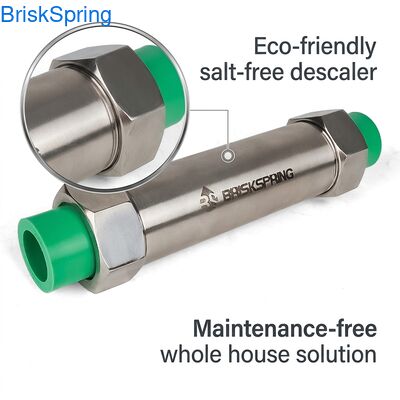 नमक-मुक्त पूरे घर का वाटर कंडीशनर | स्वस्थ त्वचा, बालों और घरेलू उपकरणों के लिए पर्यावरण-अनुकूल स्केल रोकथाम