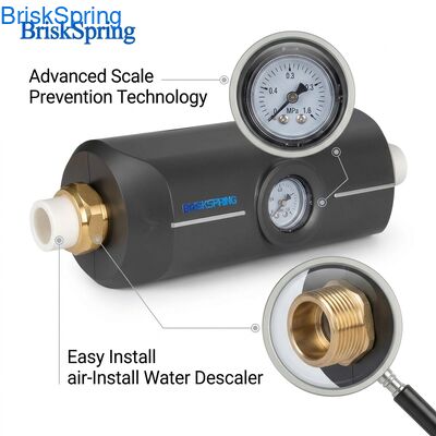 10,000 गैलन क्षमता के लिए इको-फ्रेंडली वॉटर डिसकेलर विद फिजिकल वॉटर कंडीशनिंग टेक्नोलॉजी