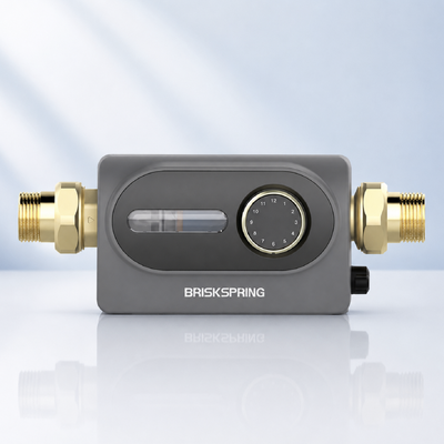BriskSpring HZ-D 40 माइक्रोन पूरे घर तलछट पूर्व फिल्टर 7 T/H प्रवाह और 360 डिग्री घुमावदार स्थापना के साथ