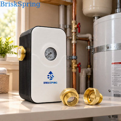 Whole House Water Descaler with H59-1 Brass Construction and 5T/H Flow Rate Salt-Free Water Conditioner