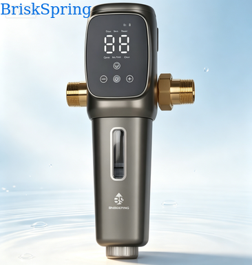 Fully Automatic Backwashing Water Pre Filter with 40 Micron Precision Filtration and SUS 316L Stainless Steel Mesh Whole House Water Prefilter