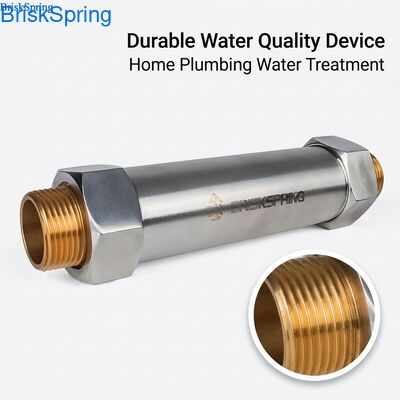 RoHS प्रमाणित नमक मुक्त जल डिसेलर प्रणाली, घरेलू नलसाजी के लिए रखरखाव मुक्त इलेक्ट्रॉनिक पानी कंडीशनर, 0.15MPa दबाव