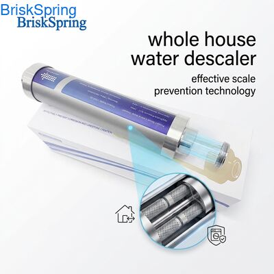 SAAS प्रौद्योगिकी वॉशर सुरक्षा जल डीस्केलर पूरे घर पैमाने अवरोधन भौतिक एंटी-स्केलिंग सिस्टम के साथ